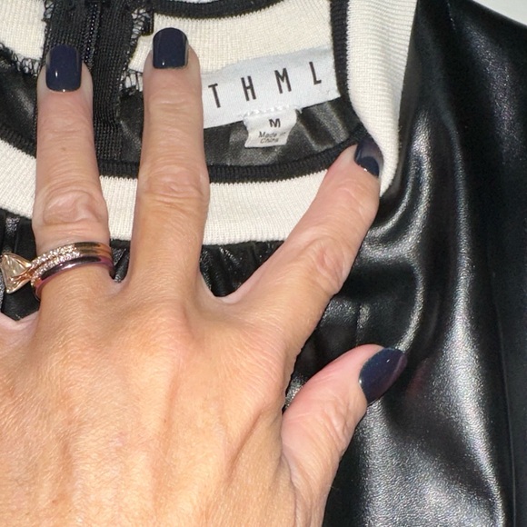 THML Pleather Top - Picture 4 of 9